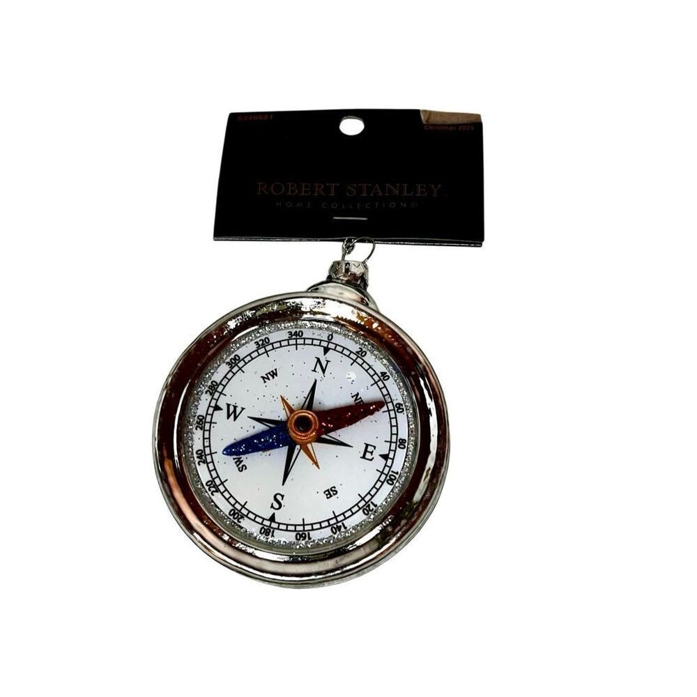 NWT Robert Stanley Home Collection Compass Ornament